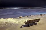 Bench Beside A Frozen River_12127-31